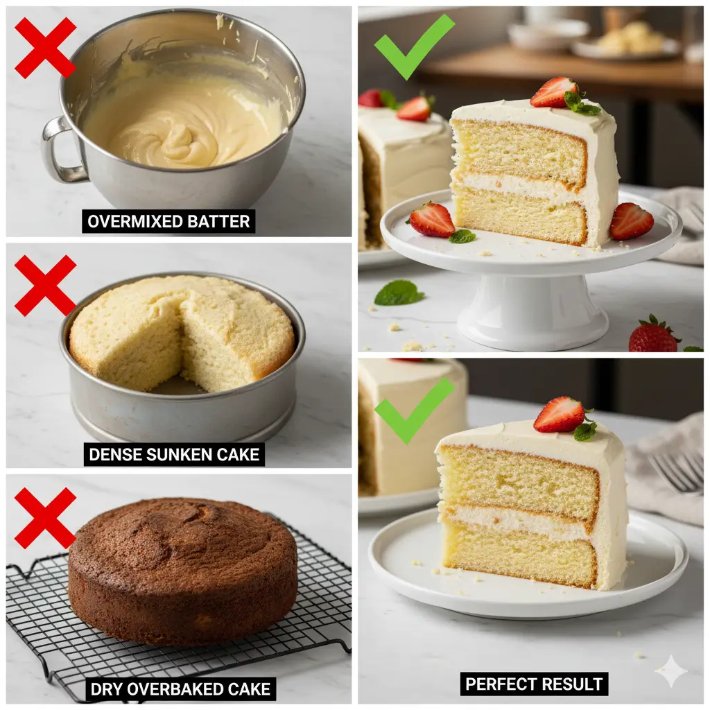 Easy vanilla cake recipe