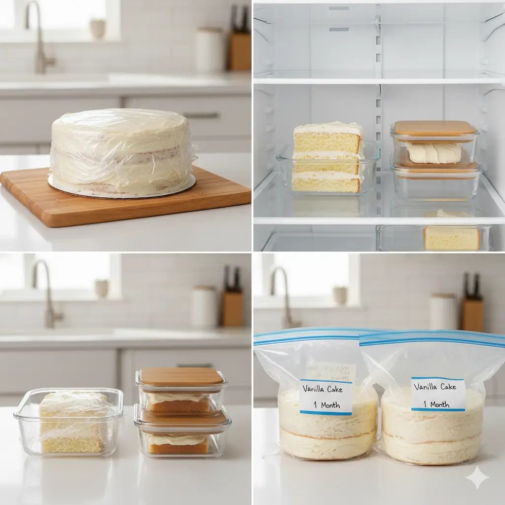 Easy vanilla cake recipe