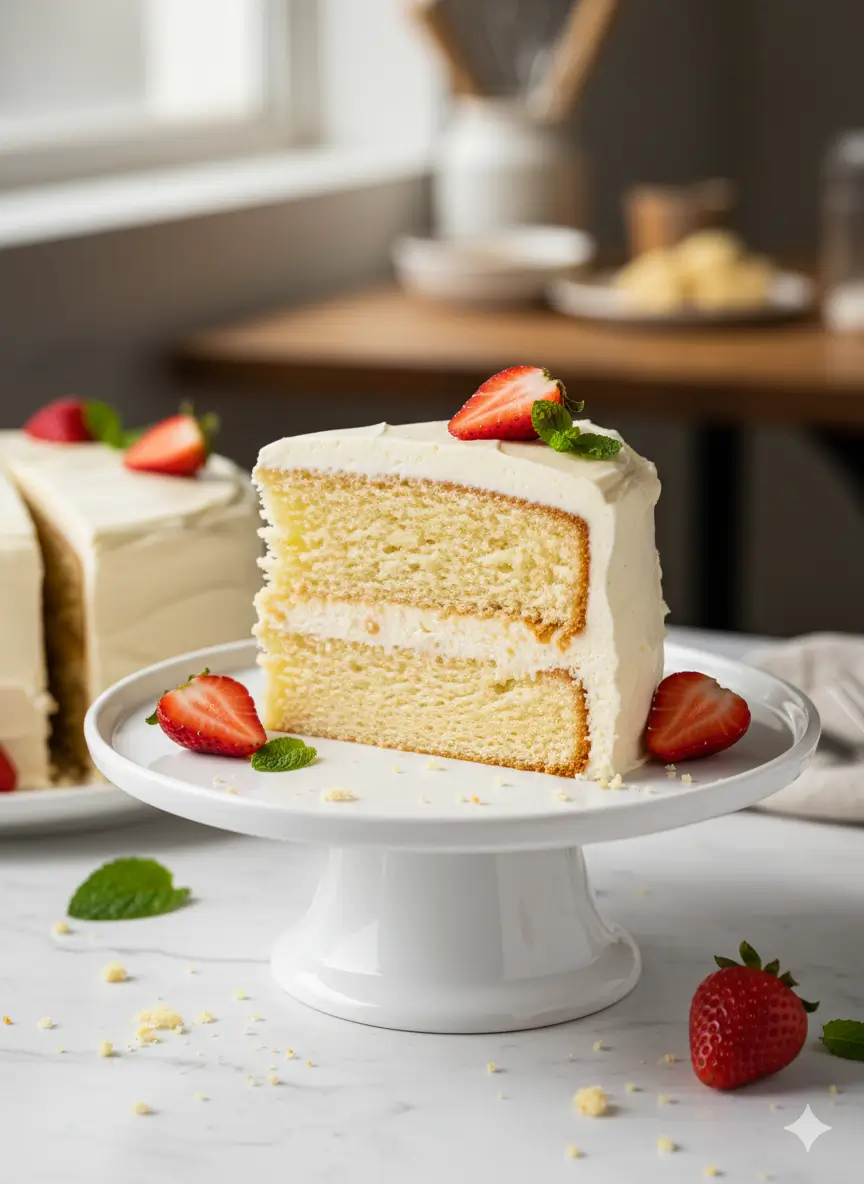 Easy vanilla cake recipe