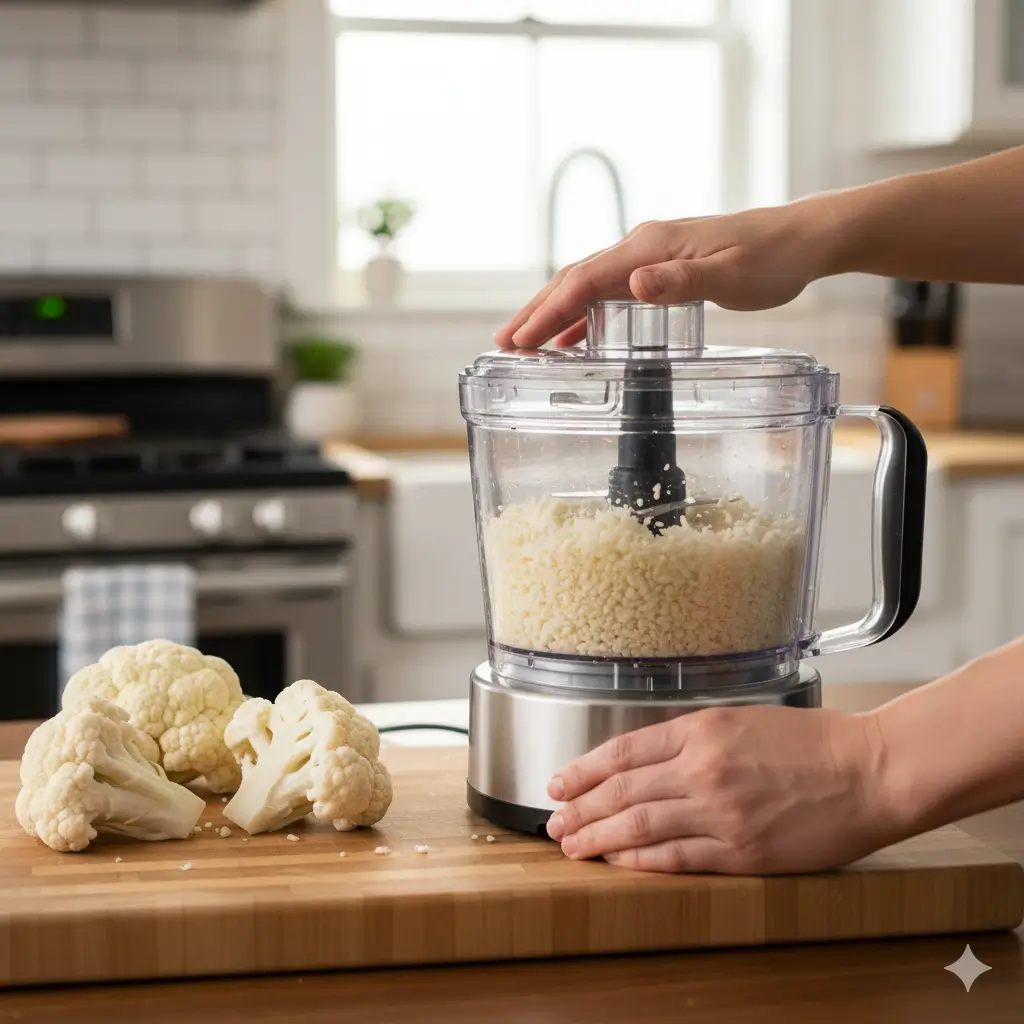 Mexican cauliflower fried rice