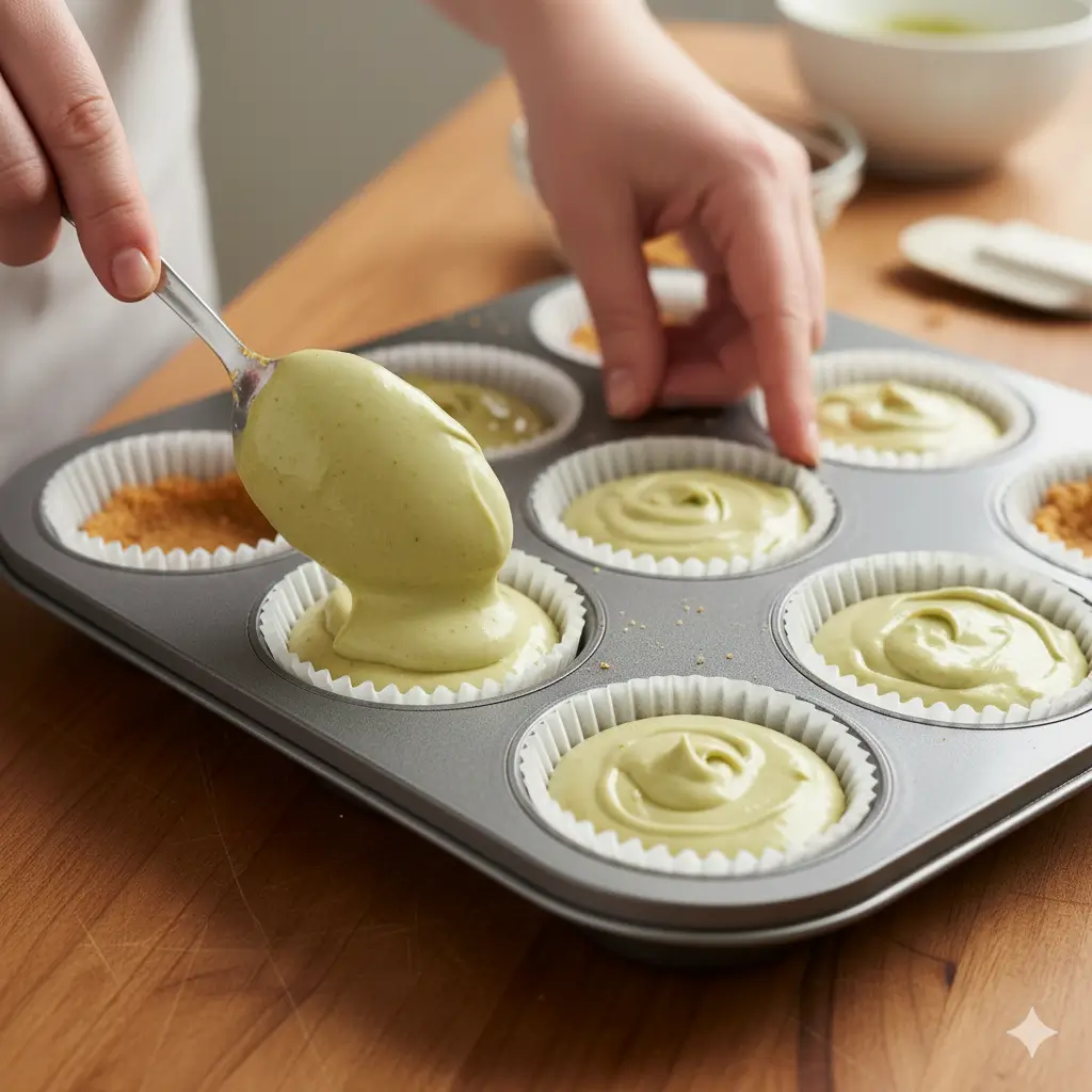 pistachio cheesecake cups