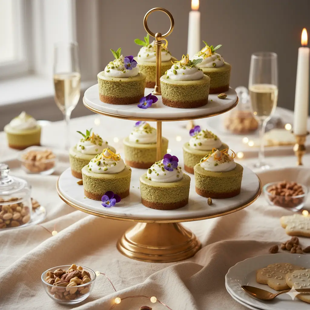pistachio cheesecake cups