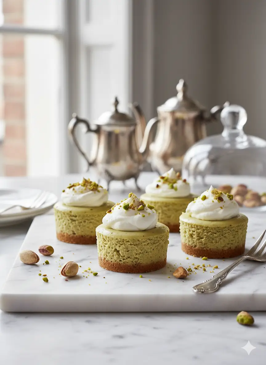 pistachio cheesecake cups