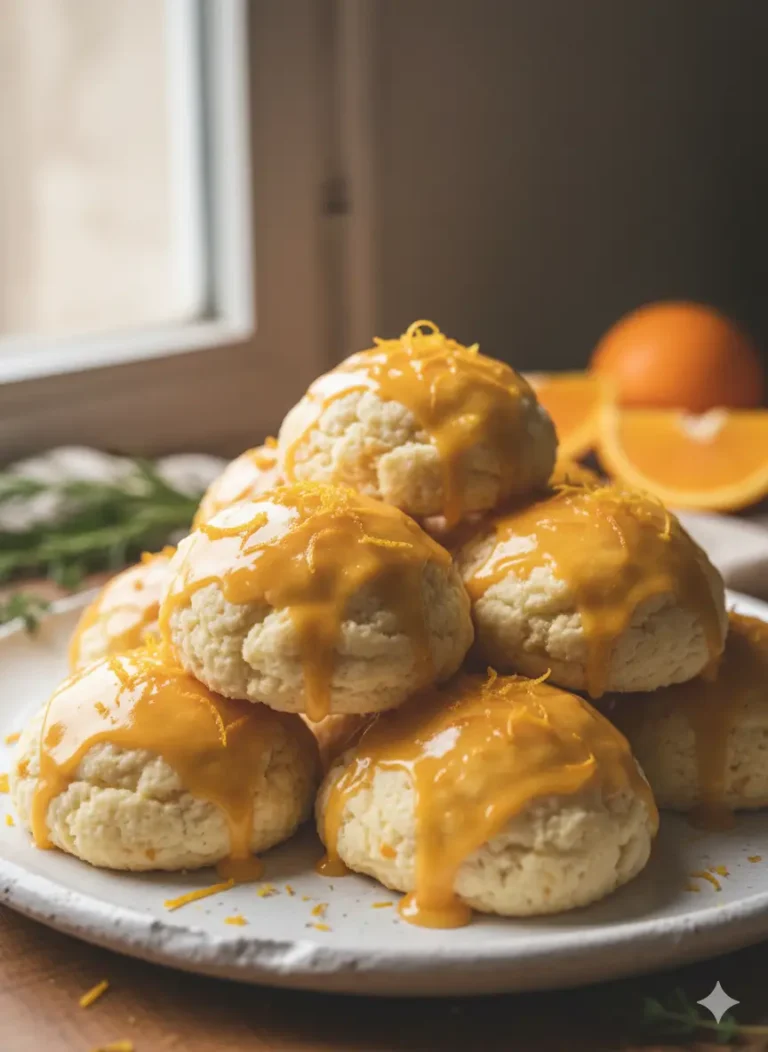 Ricotta Cookies with Orange Zest