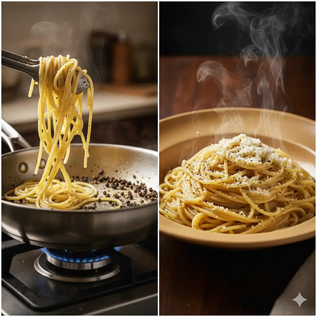 Spaghetti Cacio e Pepe