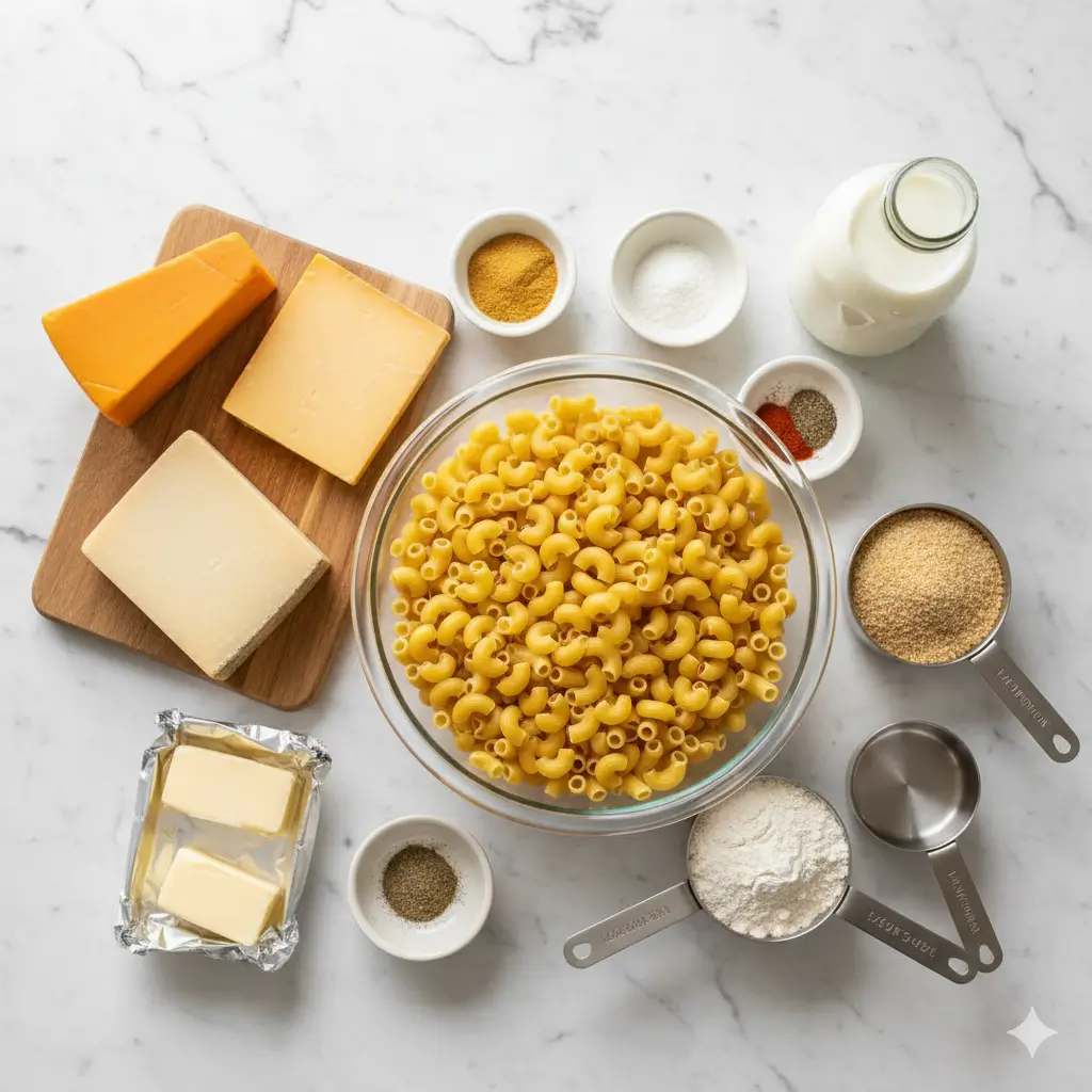 creamy baked mac and cheese recipe