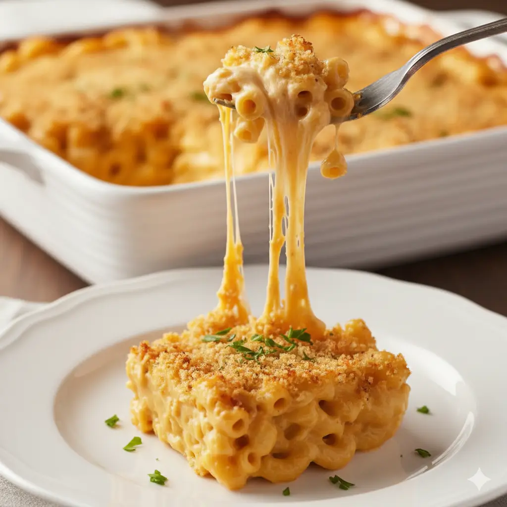 creamy baked mac and cheese recipe