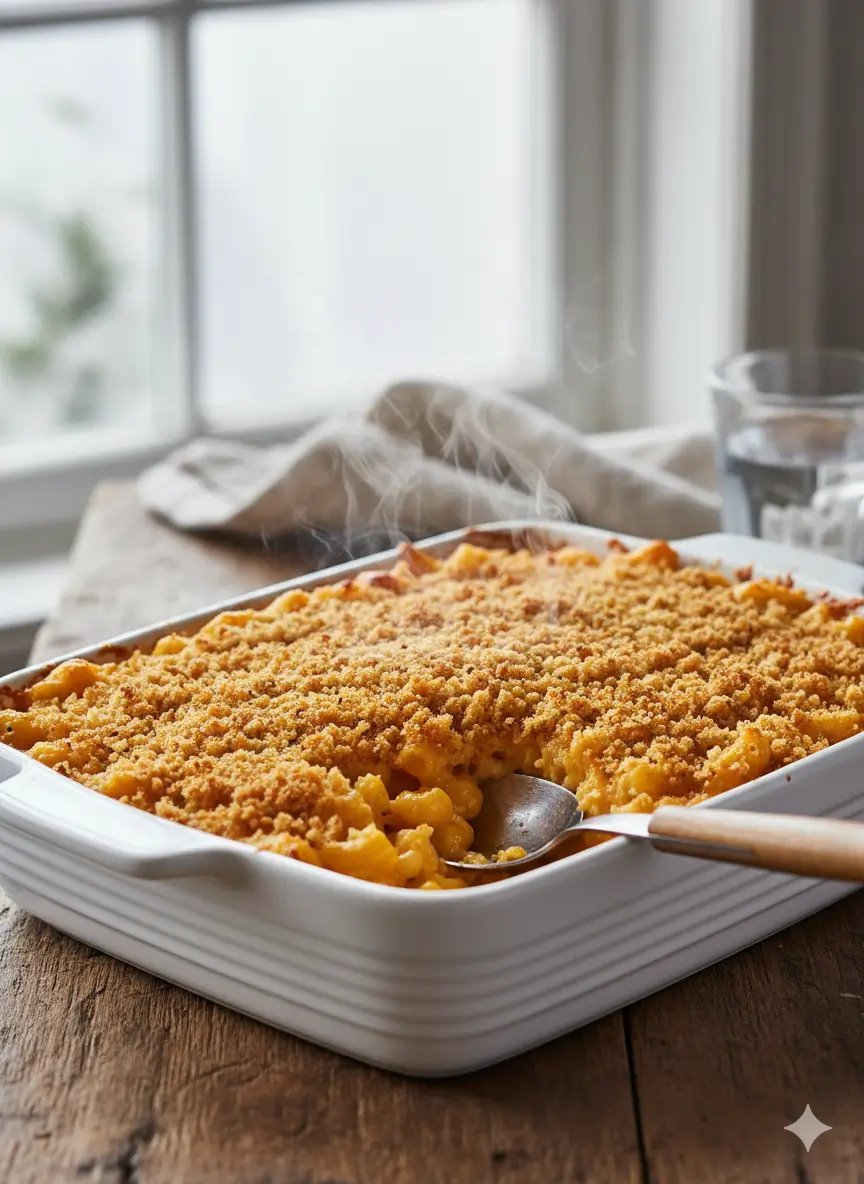 creamy baked mac and cheese recipe