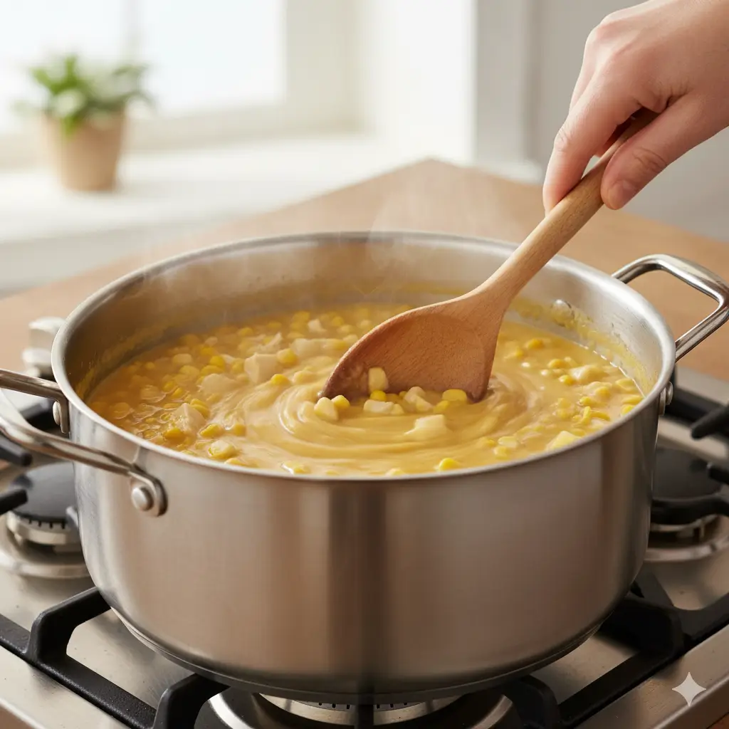 Creamy Chicken and Corn Chowder