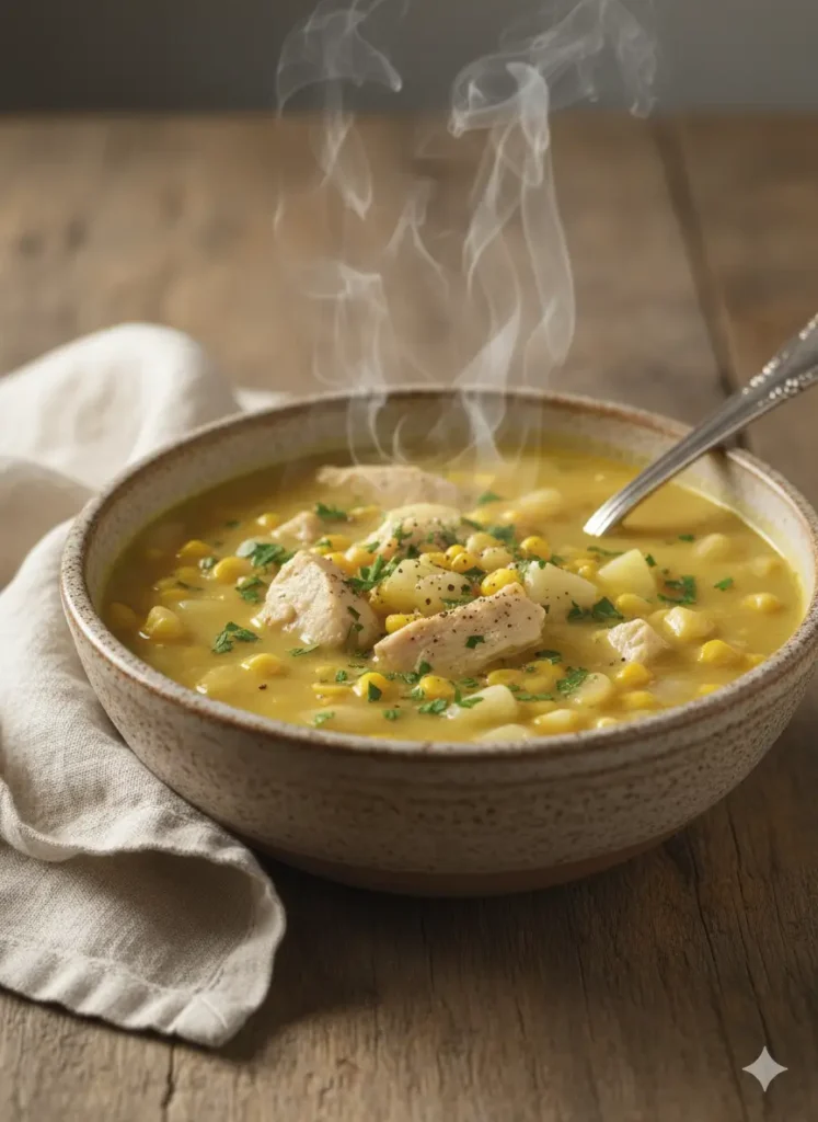 Creamy Chicken and Corn Chowder