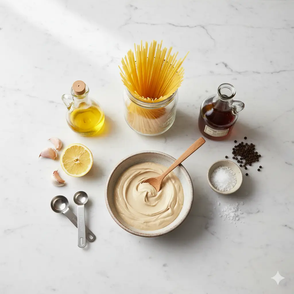 Creamy Tahini Pasta Sauce