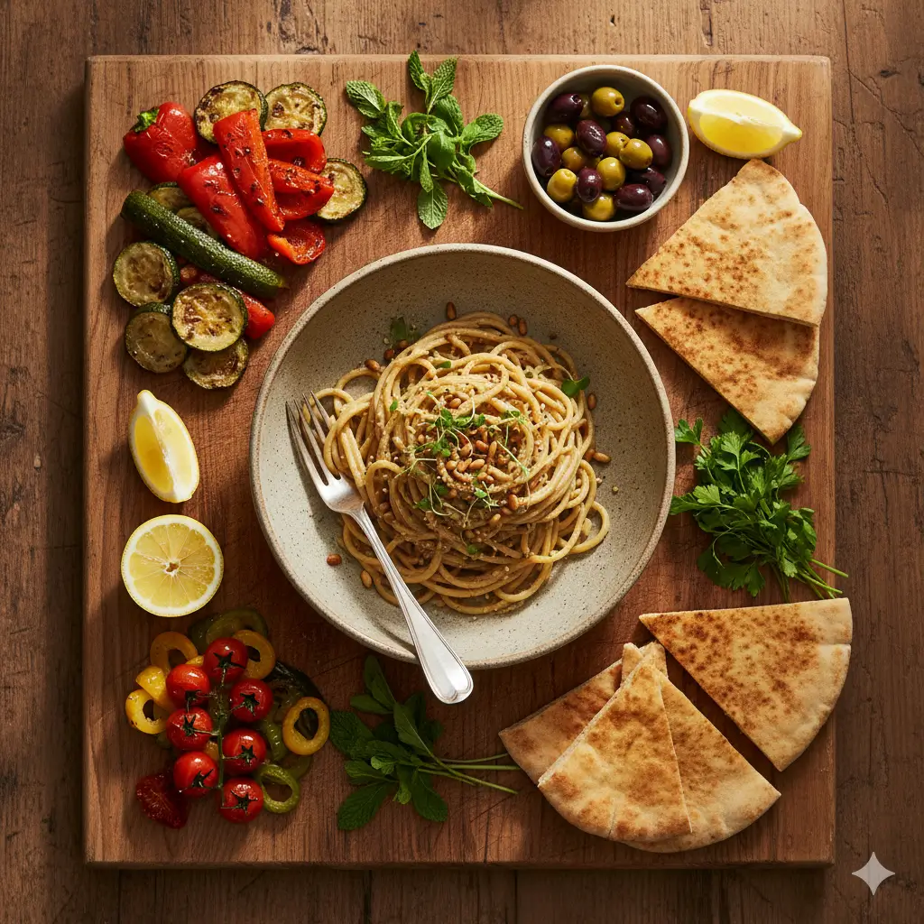 Creamy Tahini Pasta Sauce