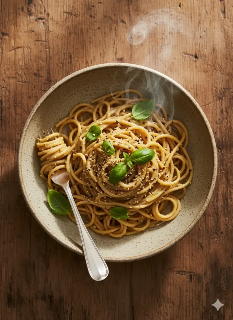 Creamy Tahini Pasta Sauce