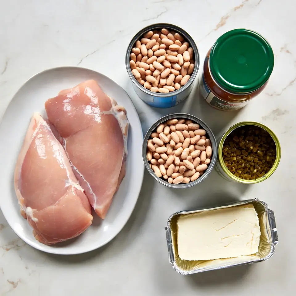 Crockpot White Chicken Chili