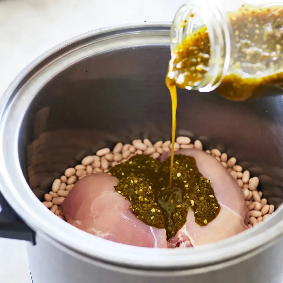 Crockpot White Chicken Chili