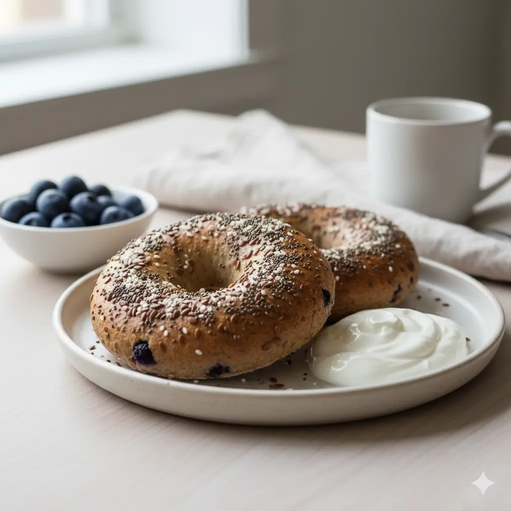 Easy Blueberry Bagel Recipe