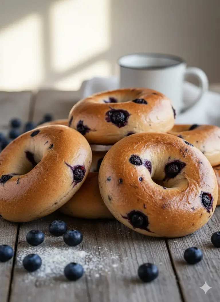 Easy Blueberry Bagel Recipe
