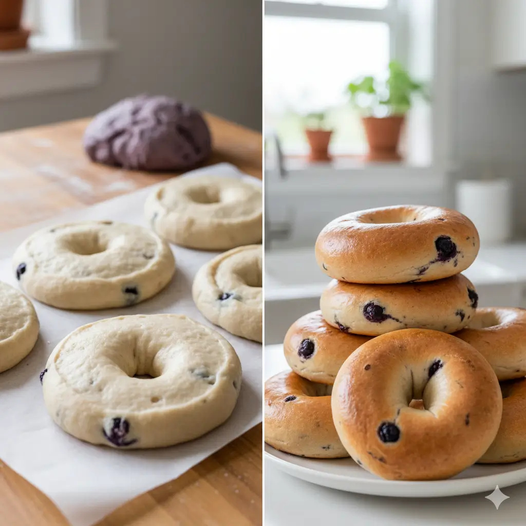Easy Blueberry Bagel Recipe