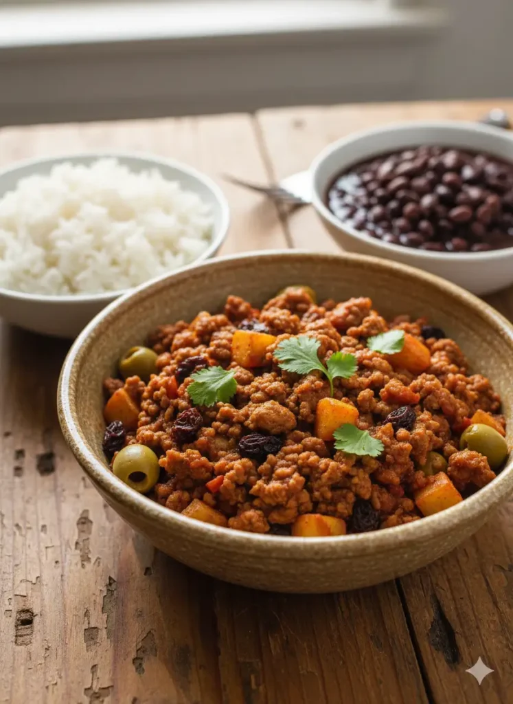 Easy Cuban Picadillo