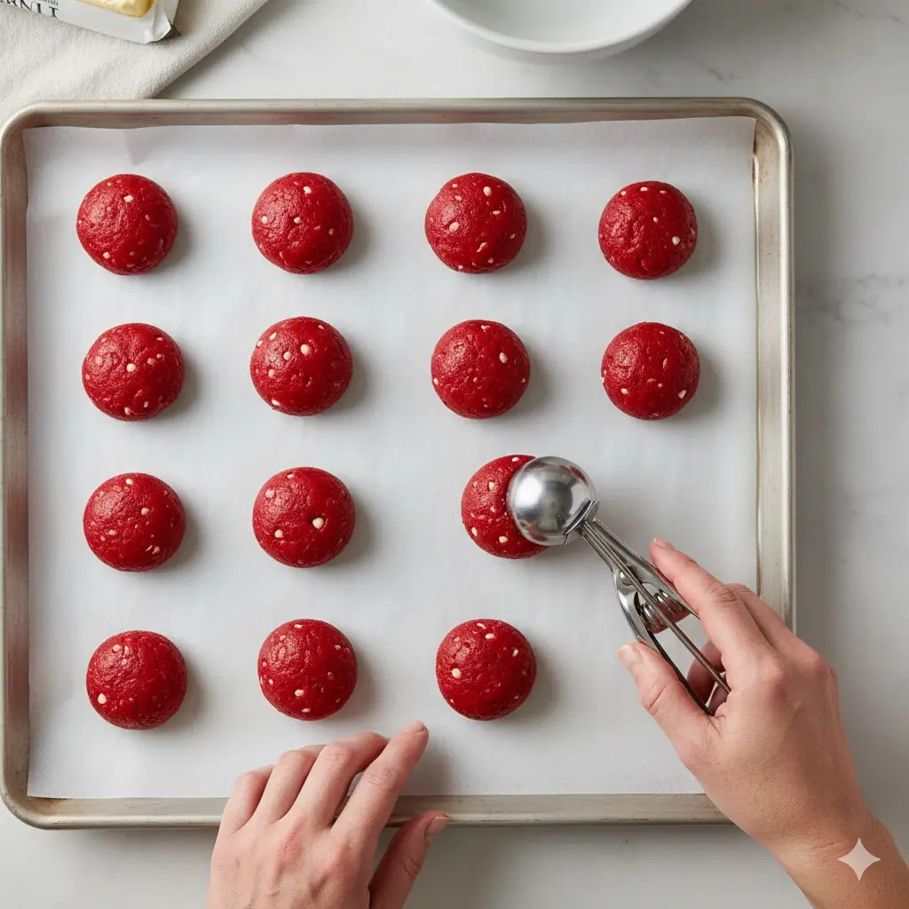 Easy Red Velvet Cookies