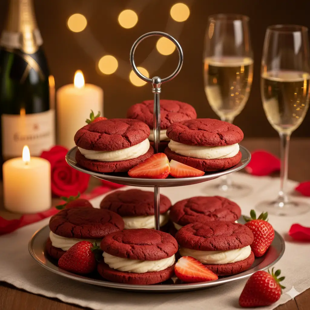 Easy Red Velvet Cookies