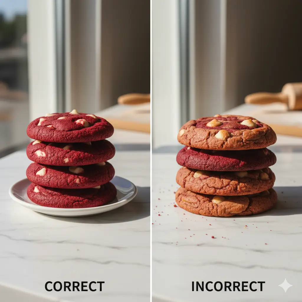 Easy Red Velvet Cookies
