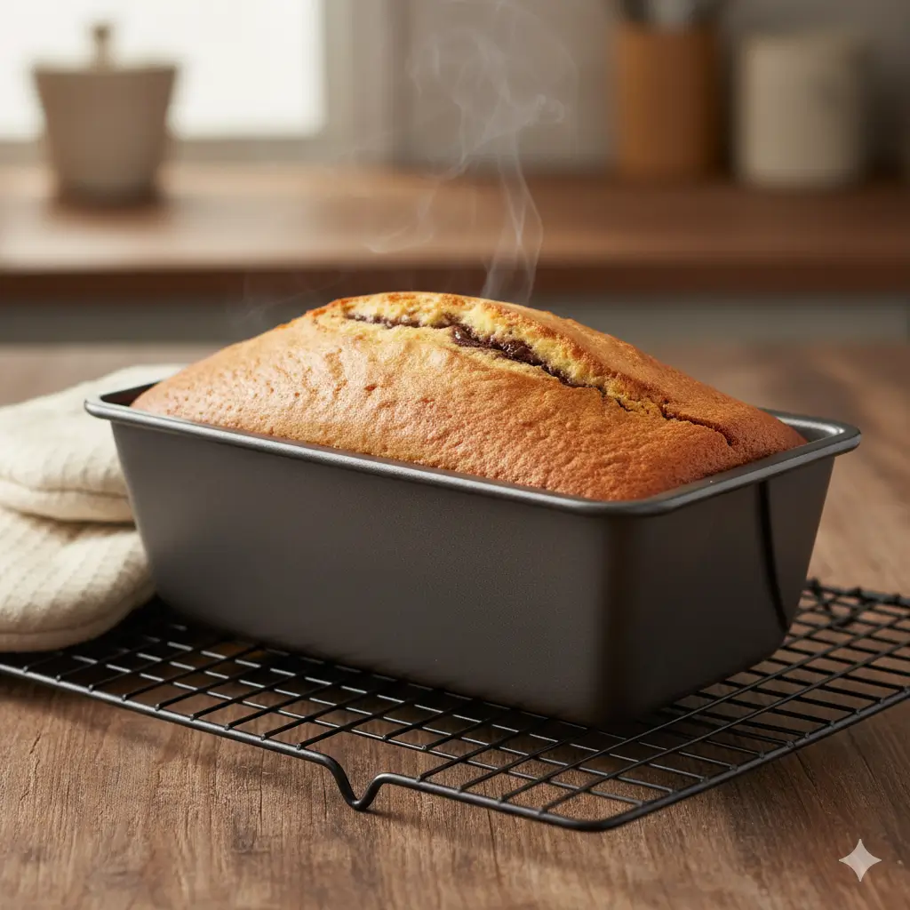 Moist Nutella Pound Cake