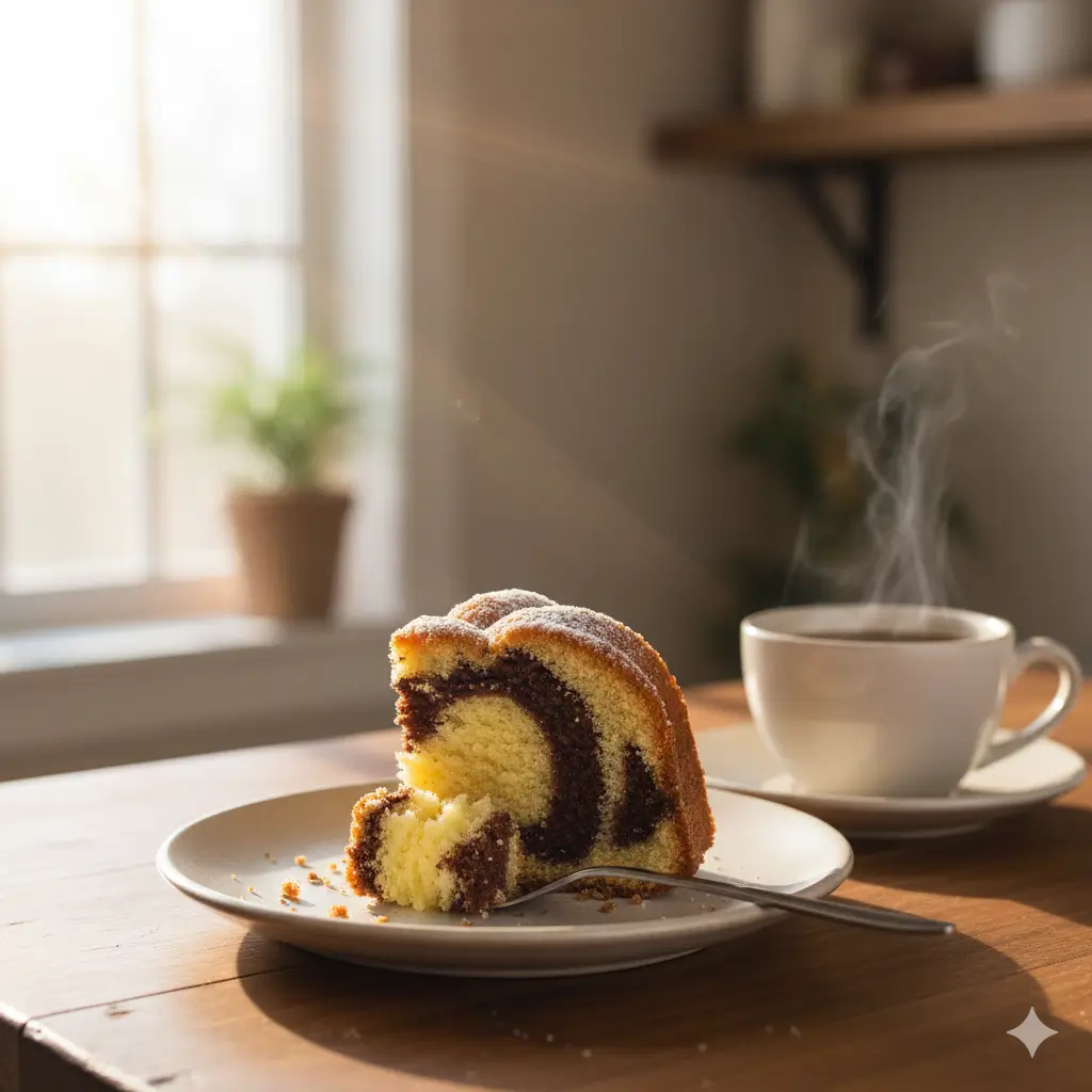 Moist Nutella Pound Cake