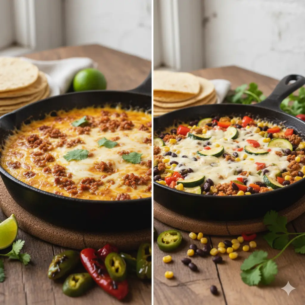 Queso Fundido with Chorizo