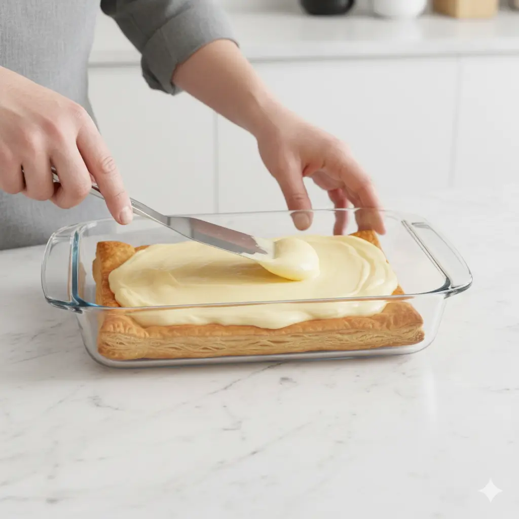 how to make vanilla slice