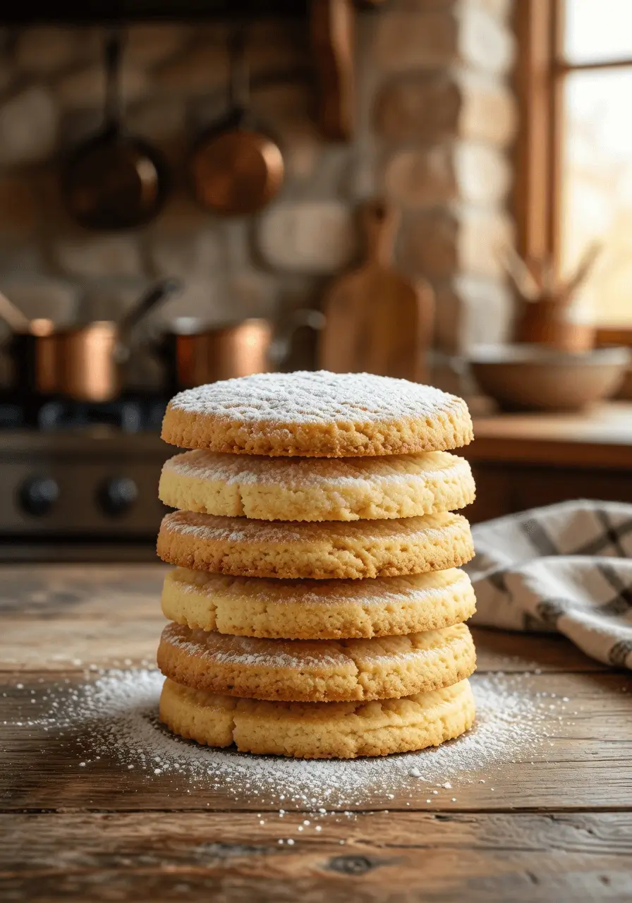 Buttery Shortbread Cookie Recipe