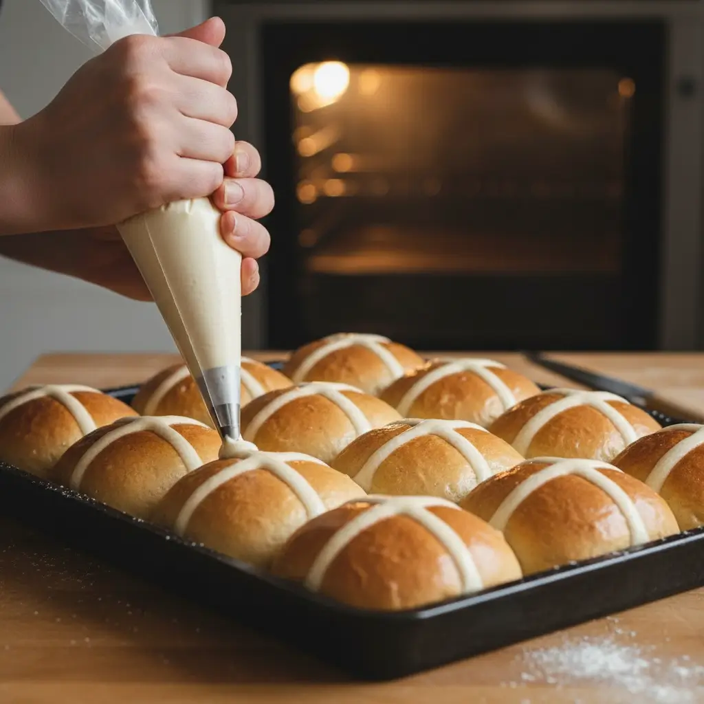 Easy Hot Cross Buns Recipe
