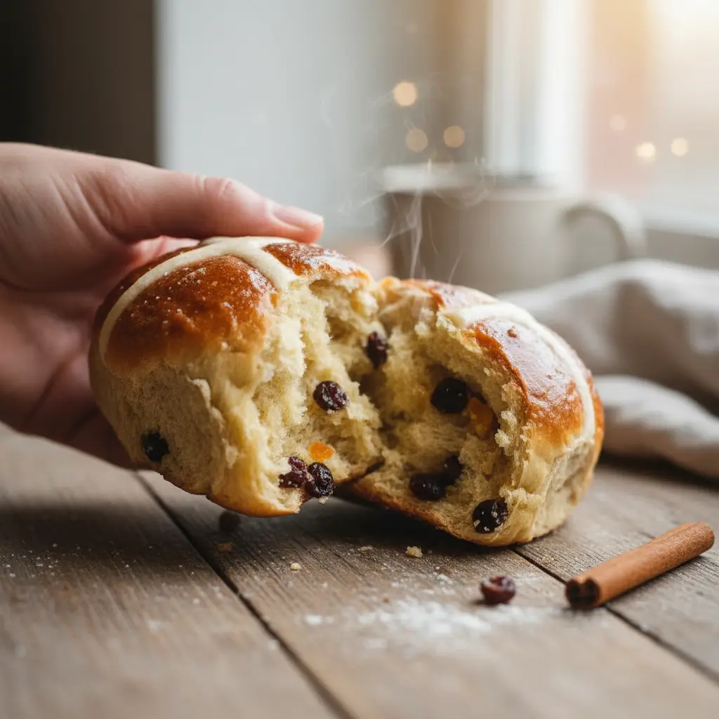 Easy Hot Cross Buns Recipe