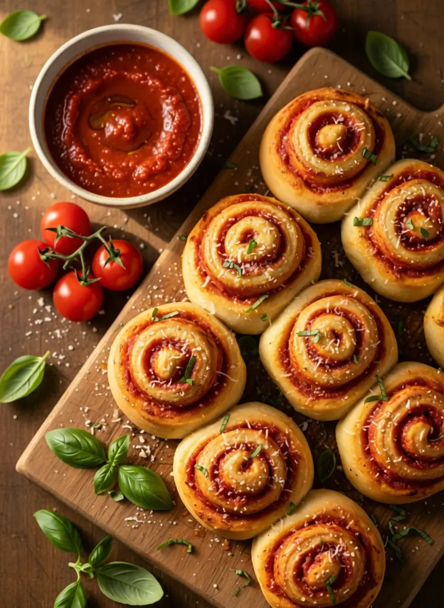 Homemade Pizza Rolls