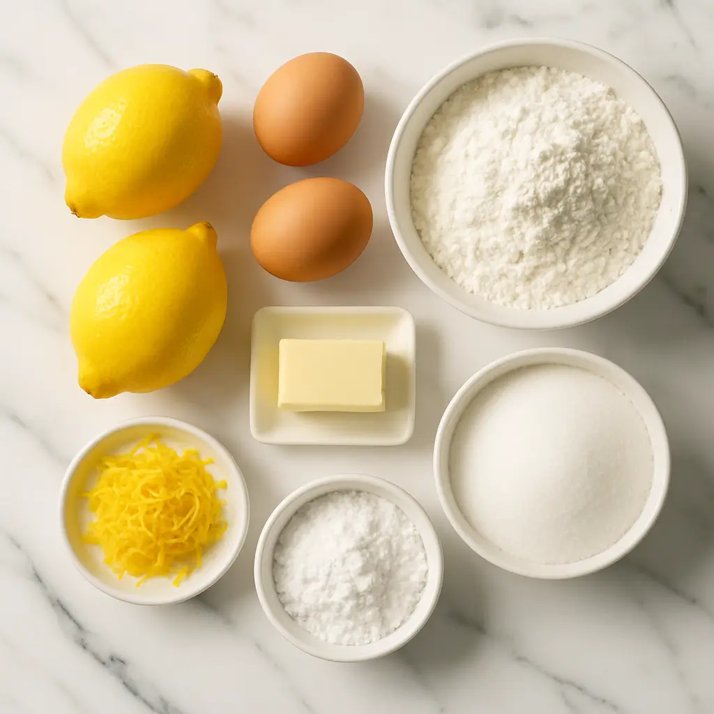 Lemon Brownies Recipe