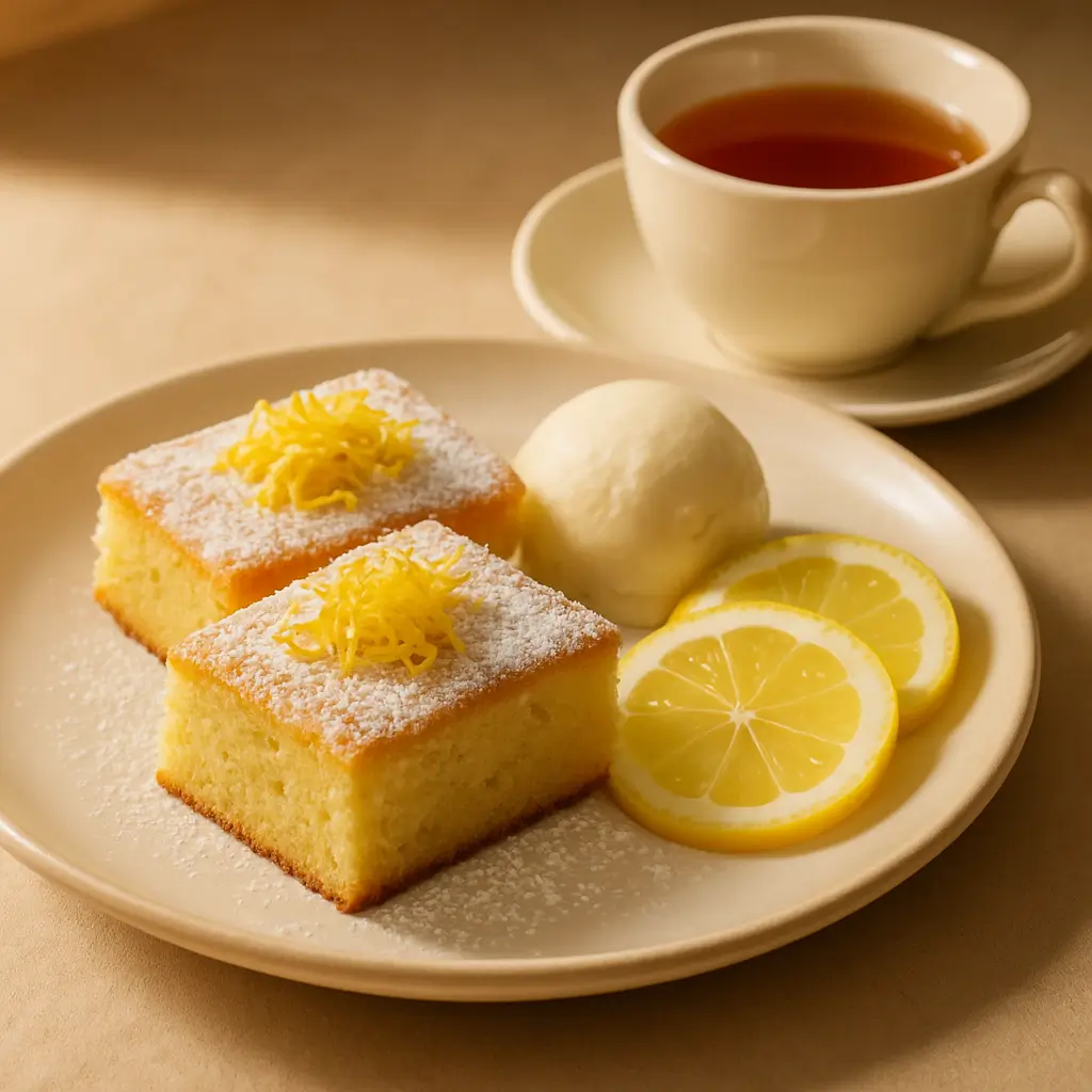 Lemon Brownies Recipe