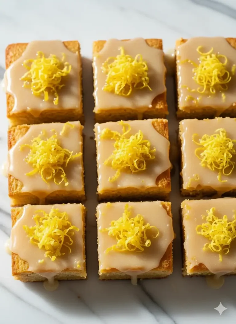 Lemon Brownies Recipe