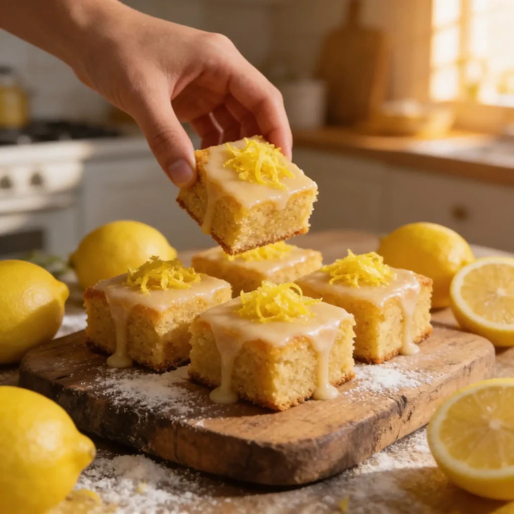 Lemon Brownies Recipe