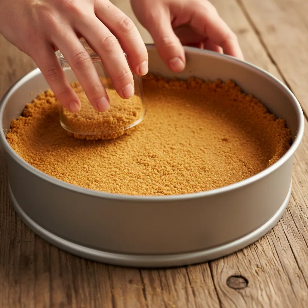 No Bake Biscoff Cheesecake