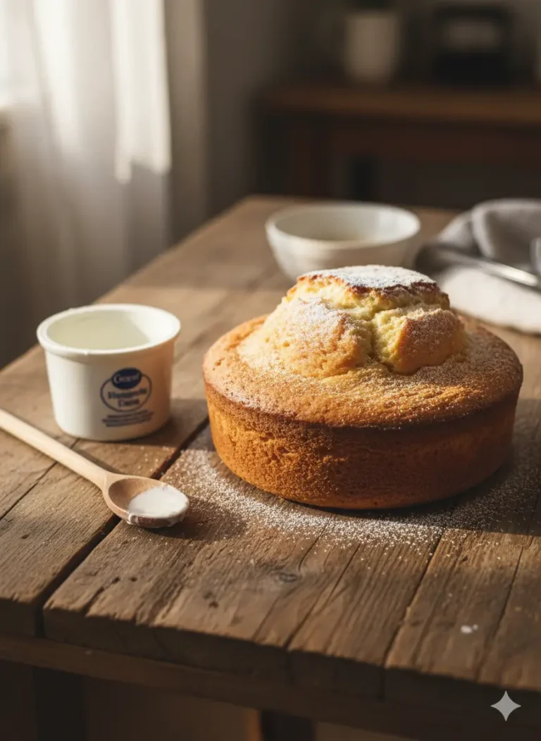 easy yoghurt pot cake