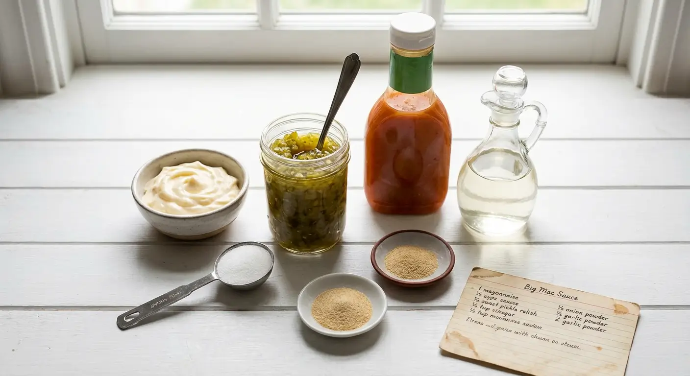 homemade big mac sauce