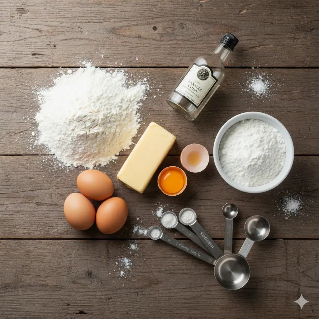 piped butter biscuits recipe