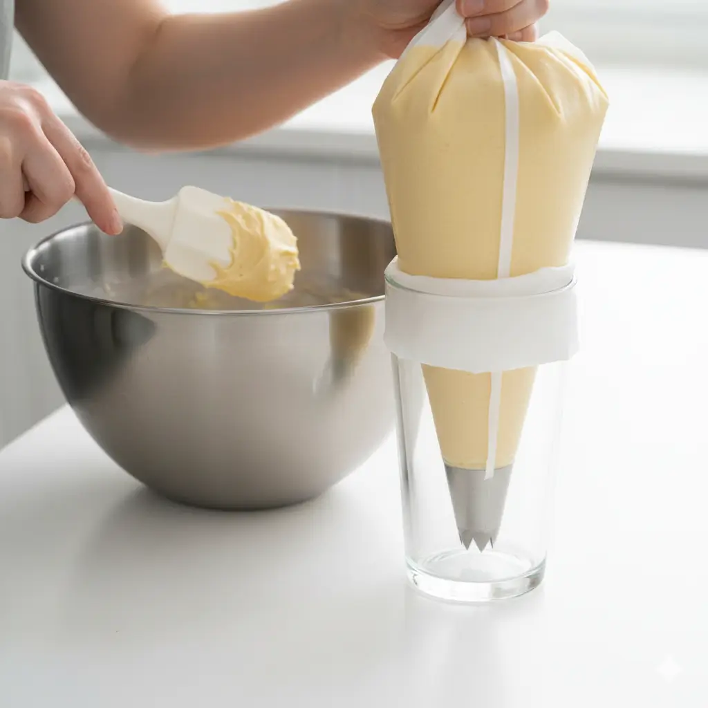 piped butter biscuits recipe