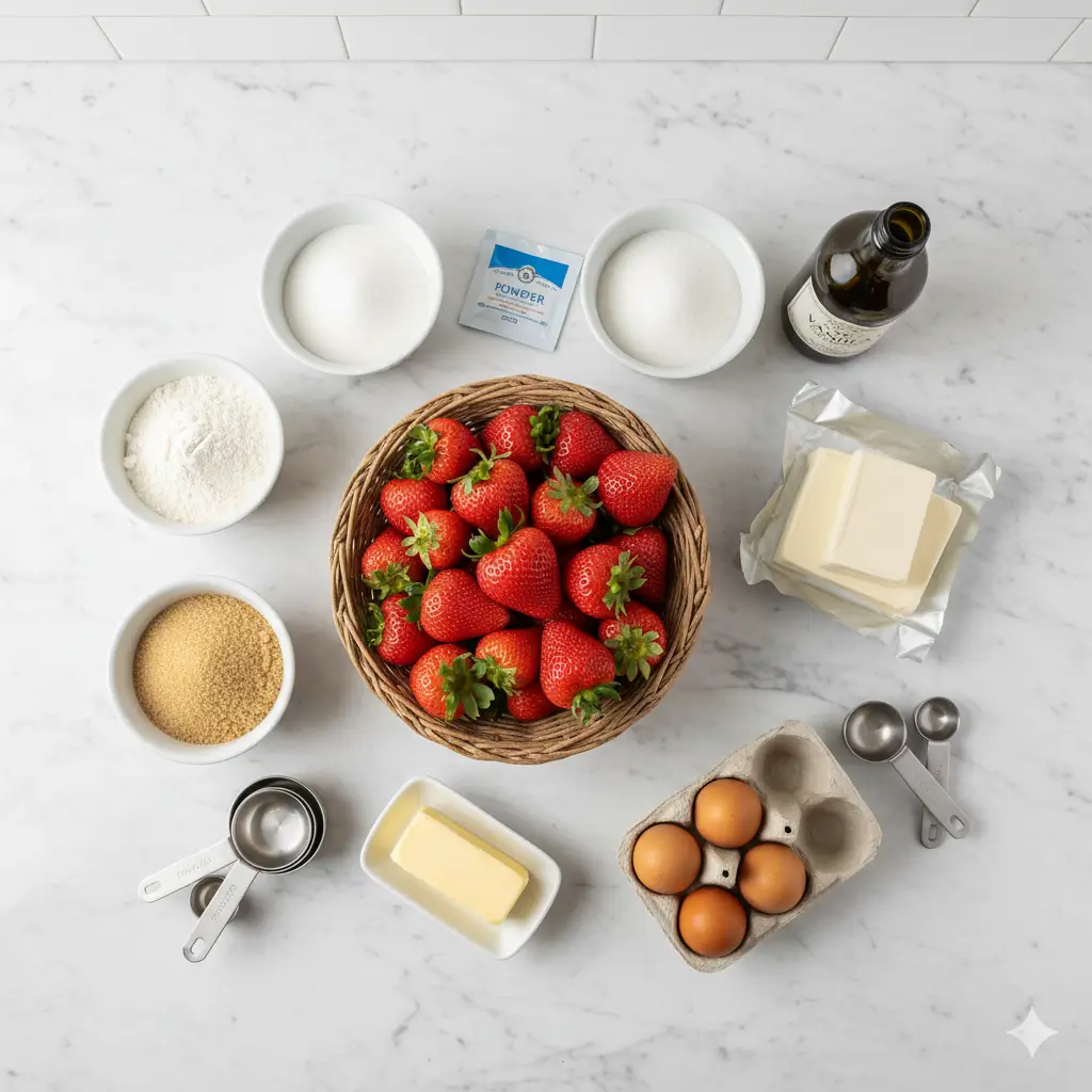 strawberry cheesecake cake recipe