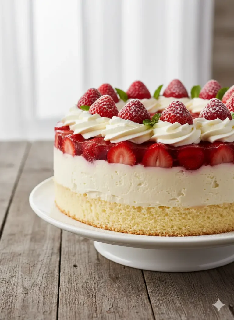 strawberry cheesecake cake recipe