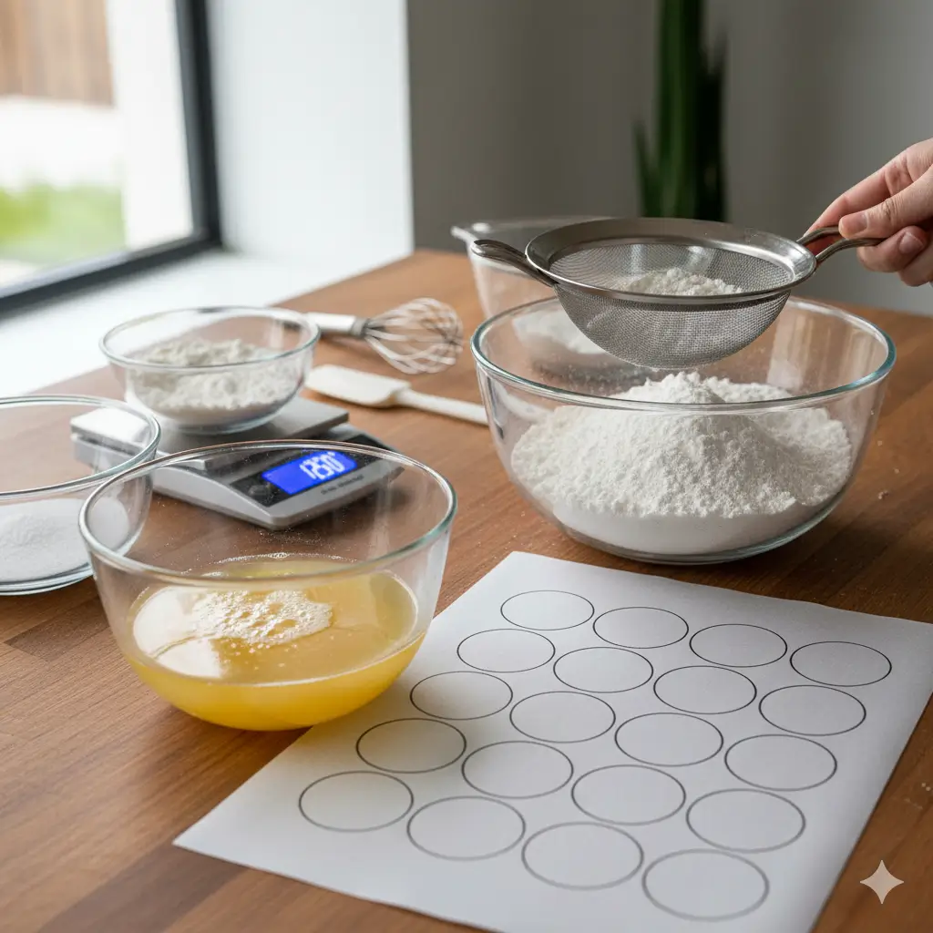 strawberry milkshake macarons