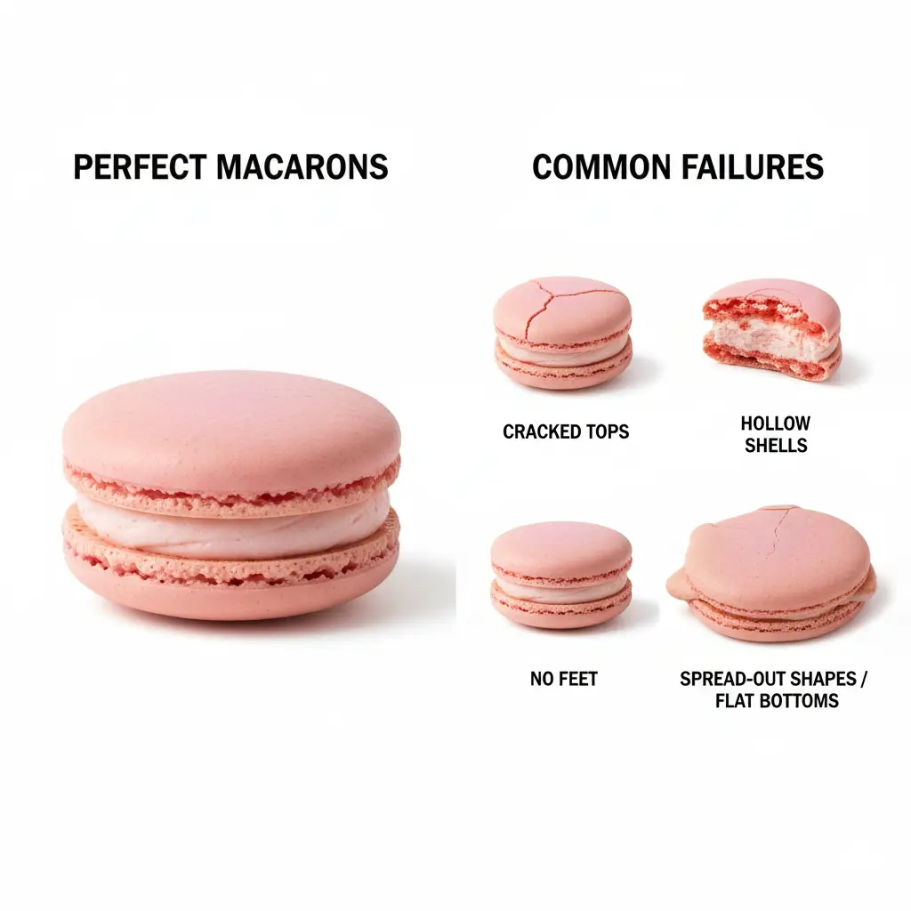 strawberry milkshake macarons