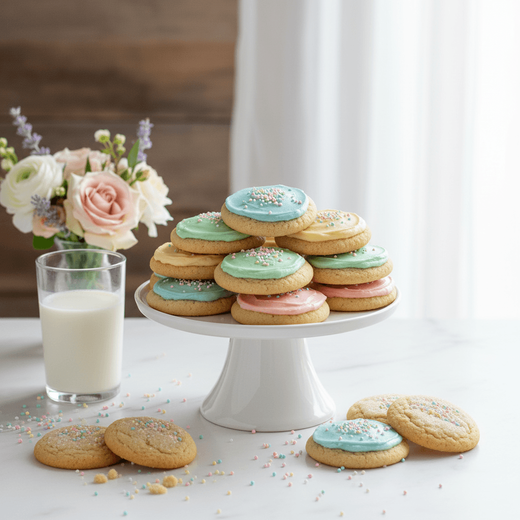 Easy Soft Sugar Cookies No Chill