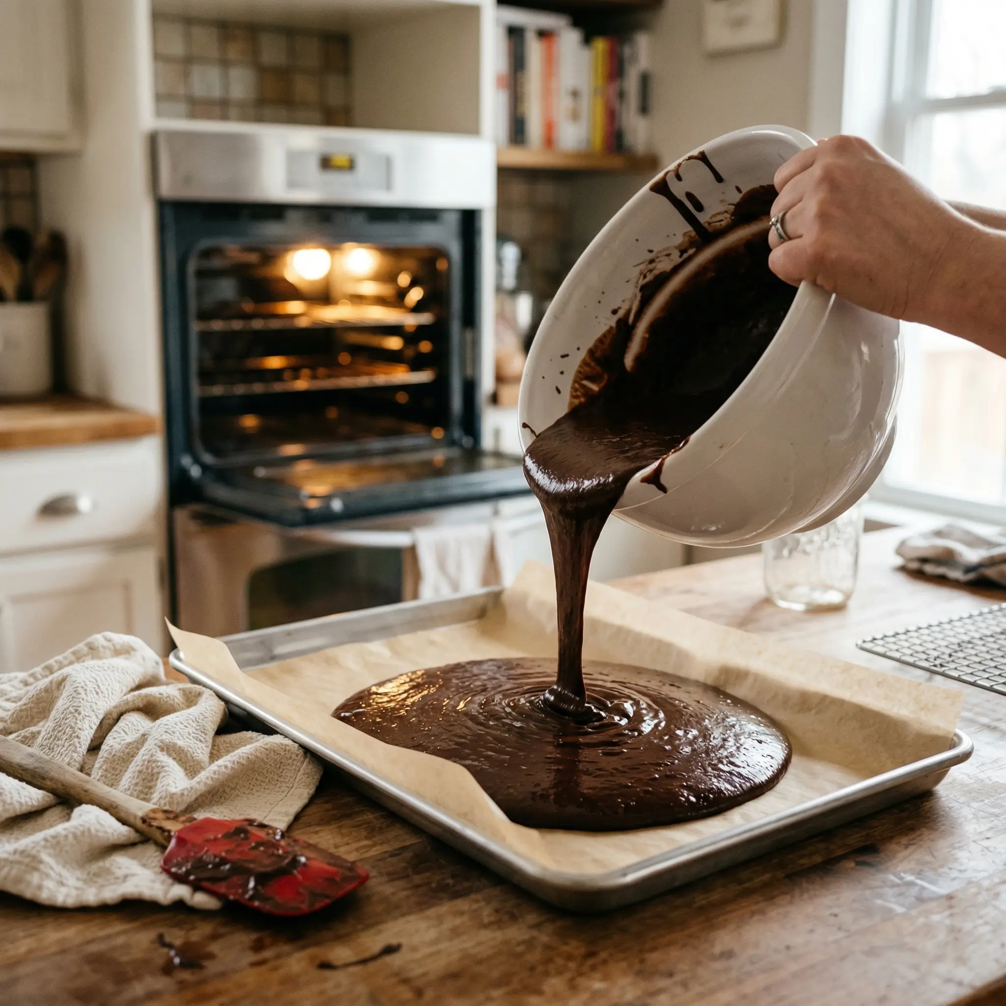 easy chocolate sheet cake