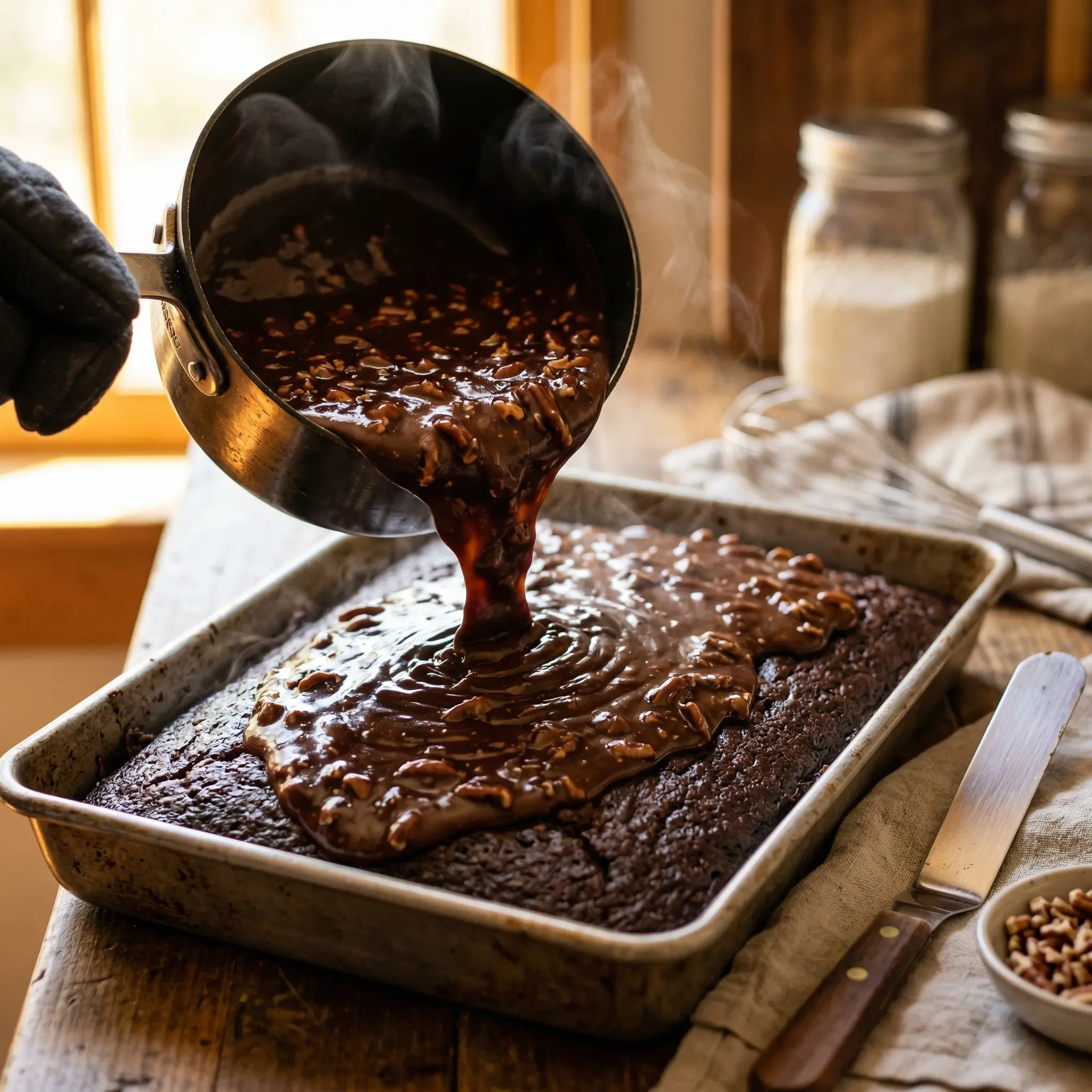 easy chocolate sheet cake